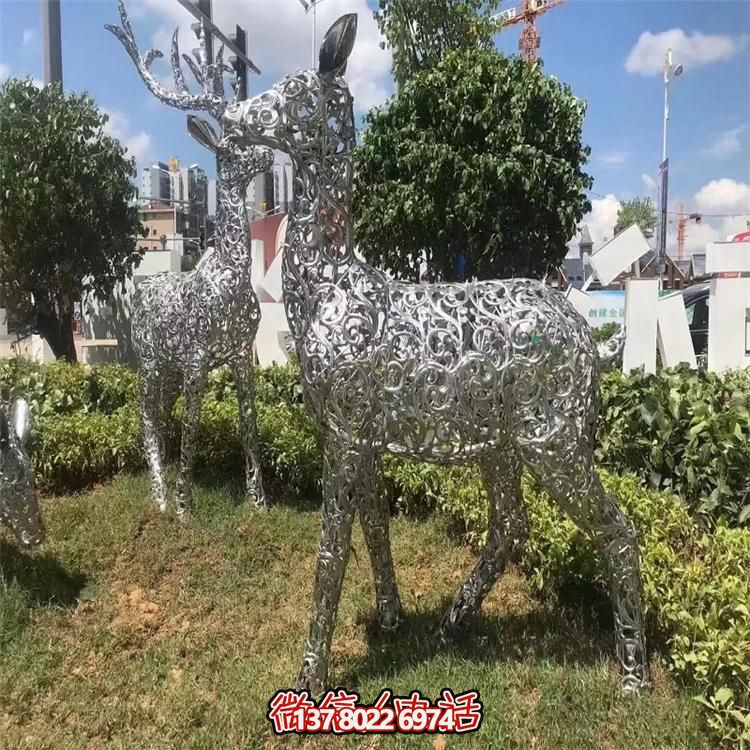 LED梅花鹿雕塑照明，景觀照明設(shè)計(jì)體驗(yàn)