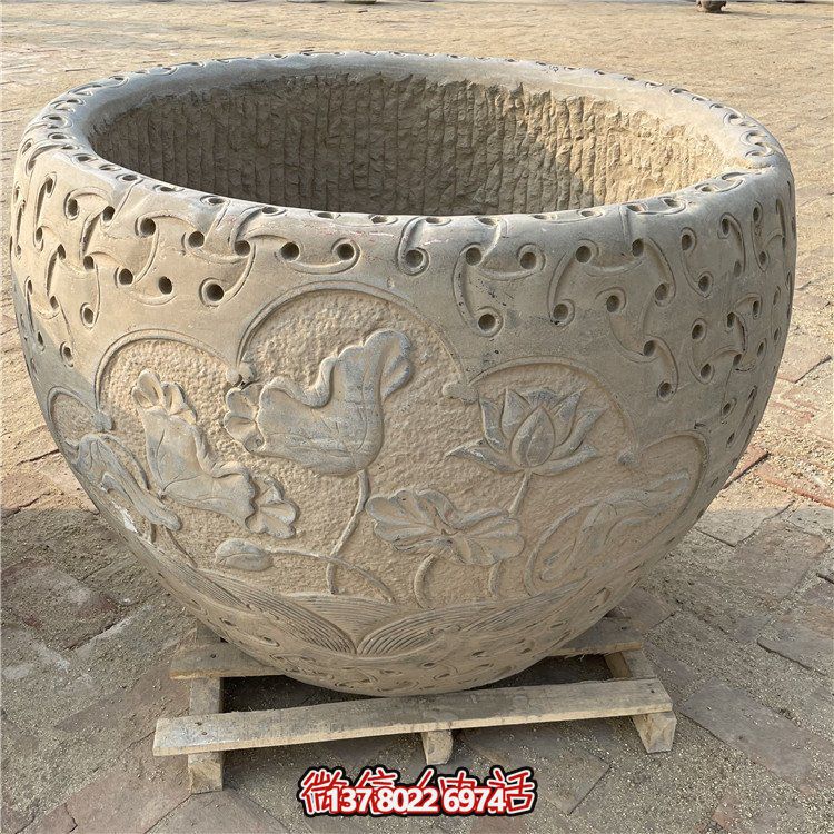 青石古意水缸，讓你融入古典世界