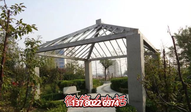 花崗巖石雕涼亭，點綴精彩的戶外空間