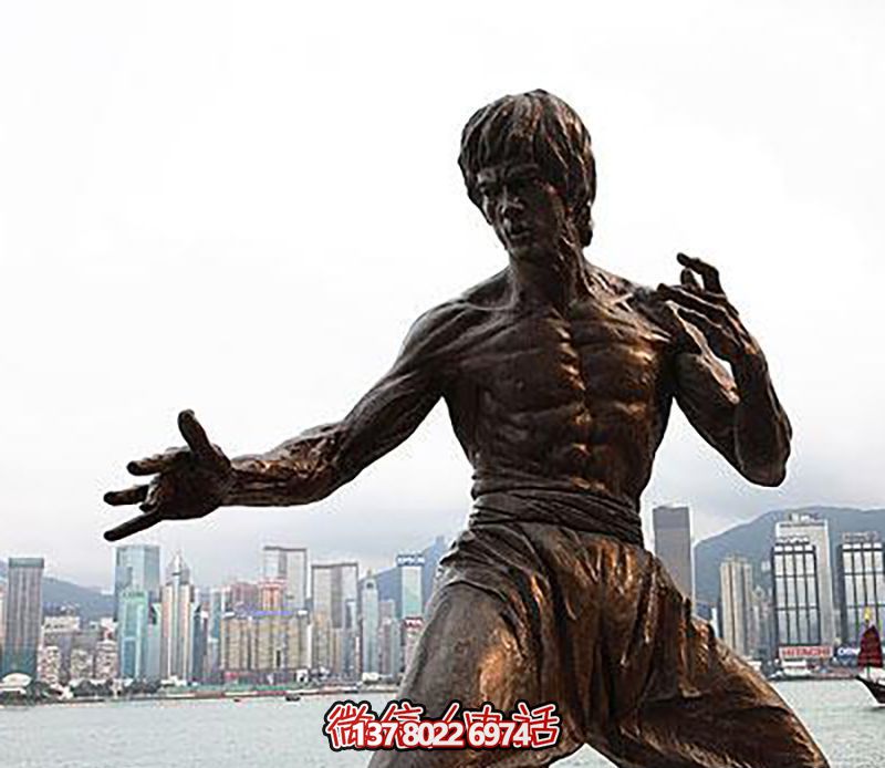 李小龍銅雕雕塑，緬懷經(jīng)典電影明星