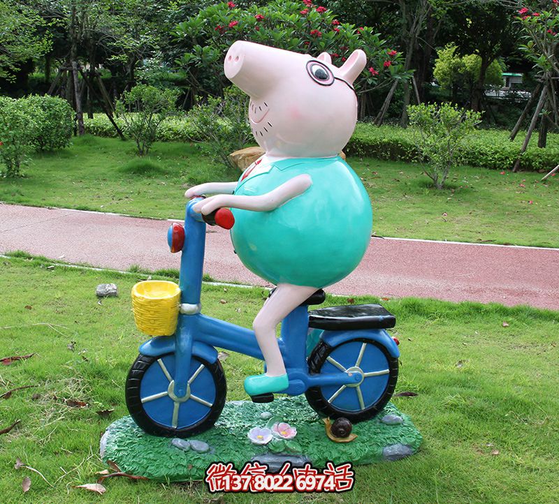 玻璃鋼雕塑裝置，點綴公園景觀