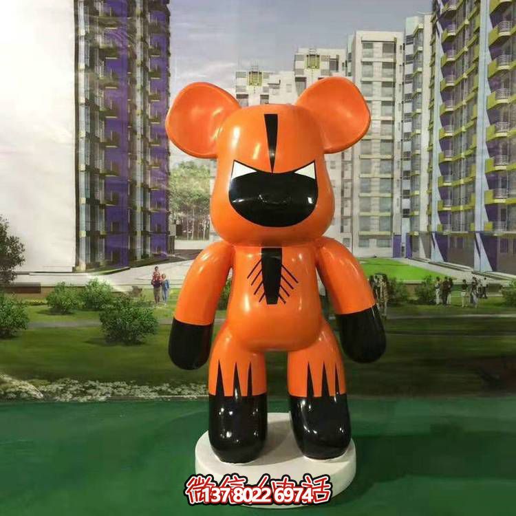 玻璃鋼制卡通公仔擺件，為您的商場裝飾增添美感