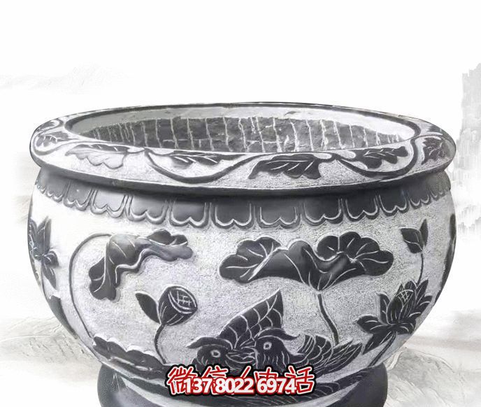 傾情精雕，高端戶外景觀缸雕塑