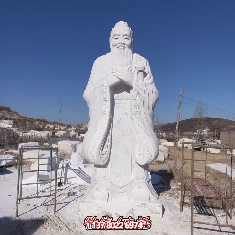 漢白玉雕塑——傳承歷史文化，喚起名人記憶