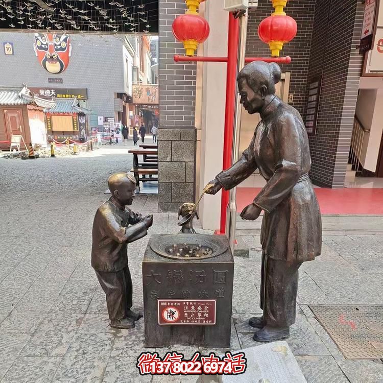 中國傳統(tǒng)民俗文化街道雕塑小品