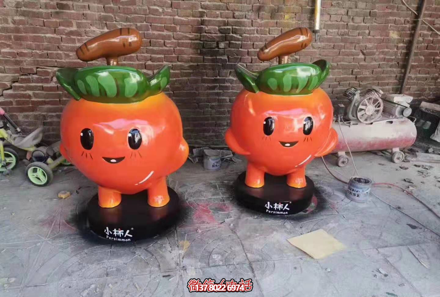 卡通南瓜雕塑，讓幼兒擁有更美好的戶外游玩體驗(yàn)