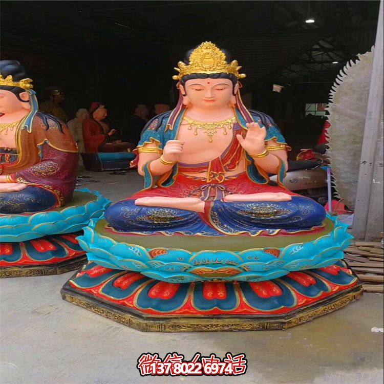 玻璃鋼佛像精致的景區(qū)裝飾雕塑