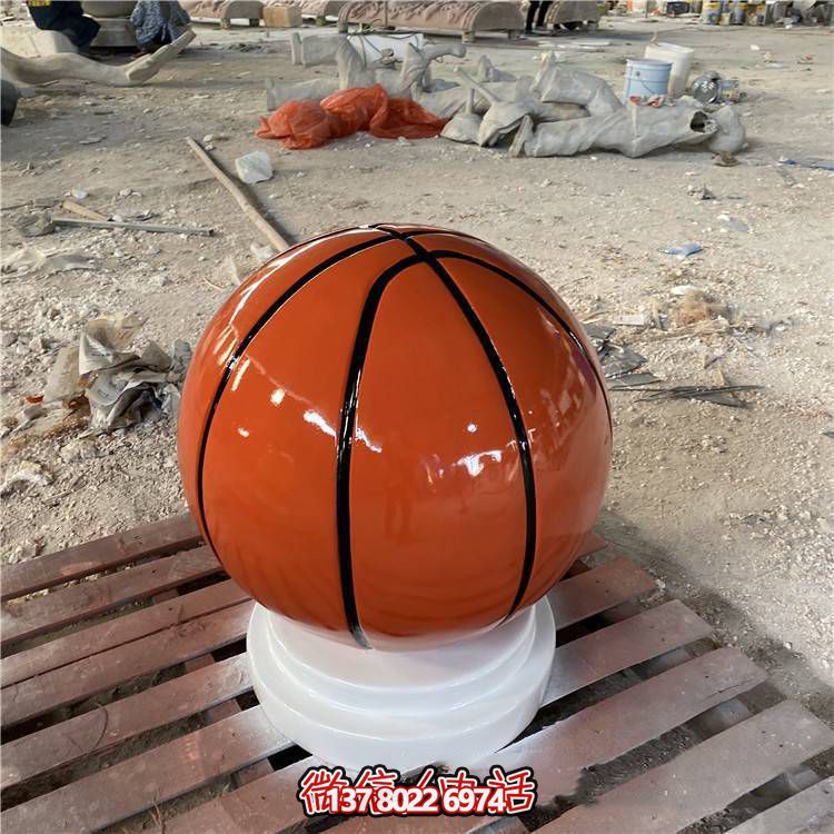 仿真玻璃鋼雕塑一款融入公園、校園、體育館的創(chuàng)意體育裝置