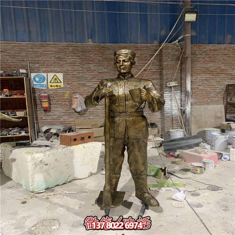 藝術(shù)玻璃鋼人物雕塑，點(diǎn)綴園林景觀