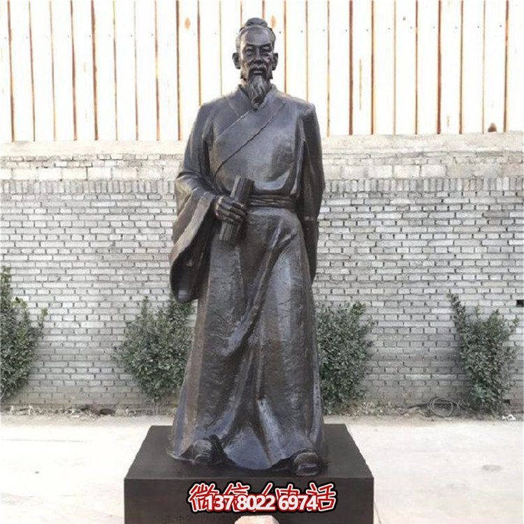 古代人物鑄銅雕塑，讓您感受古代典故的魅力！