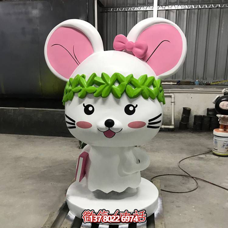 玻璃鋼制動(dòng)物景觀擺件，專為幼兒園兒童打造