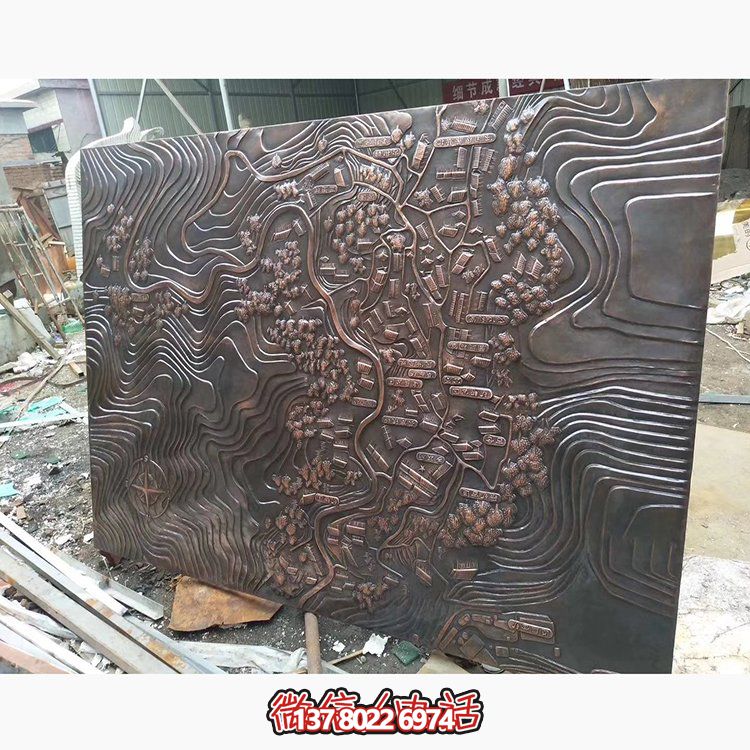 精致雅致的園林景觀浮雕、壁畫及雕塑裝置的完美結(jié)合