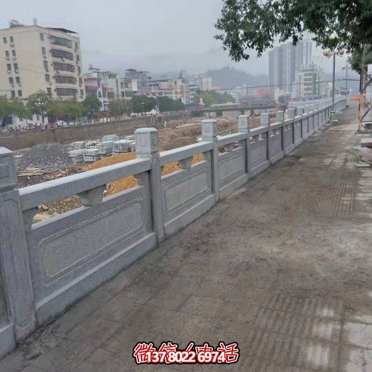 精美大理石雕塑圍欄，美化您的城市河道