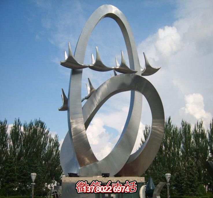 城市標(biāo)志不銹鋼創(chuàng)意現(xiàn)代大雁雕塑 城市標(biāo)志不銹鋼創(chuàng)意現(xiàn)代大雁雕塑