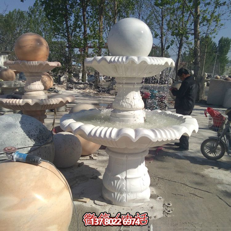 花園廣場(chǎng)漢白玉風(fēng)水球景觀雕塑 花園廣場(chǎng)漢白玉風(fēng)水球景觀雕塑