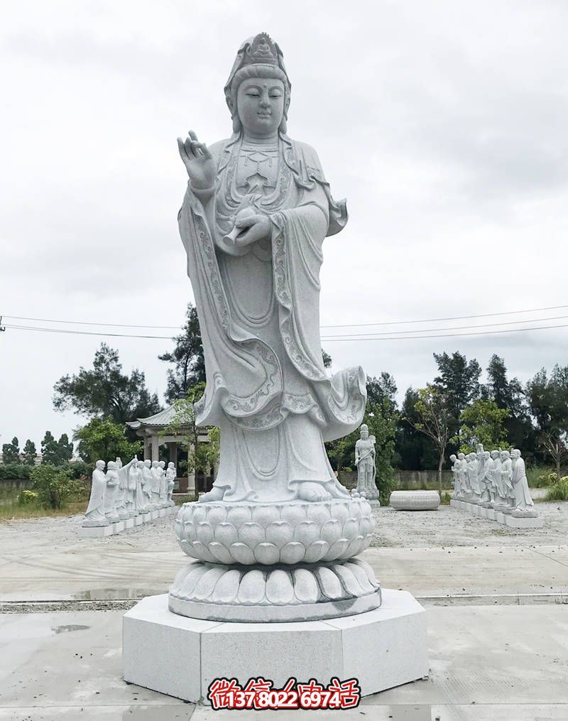 觀音圣像：傳統(tǒng)石雕的慈悲景觀呈現