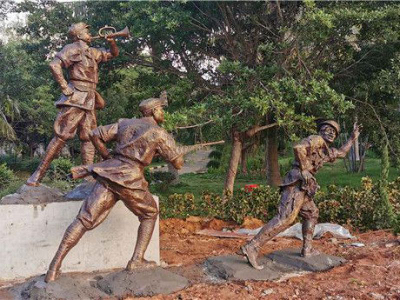 抗戰(zhàn)銅雕人物 抗戰(zhàn)銅雕人物